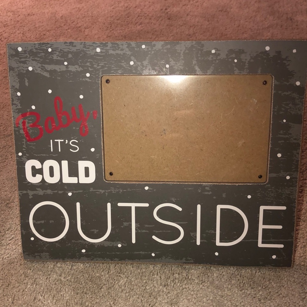 Kohls Bay It’s Cold Outside Winter Holiday Christmas‎ Picture Frame